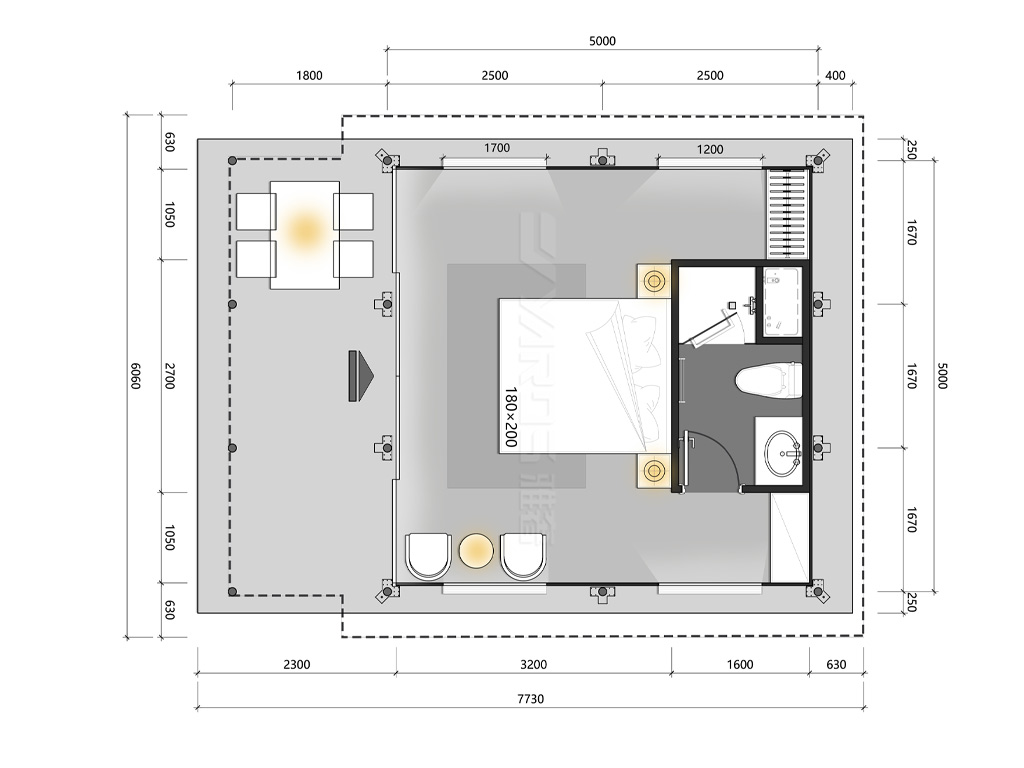 compact-glamping-safari-tent-floorplan